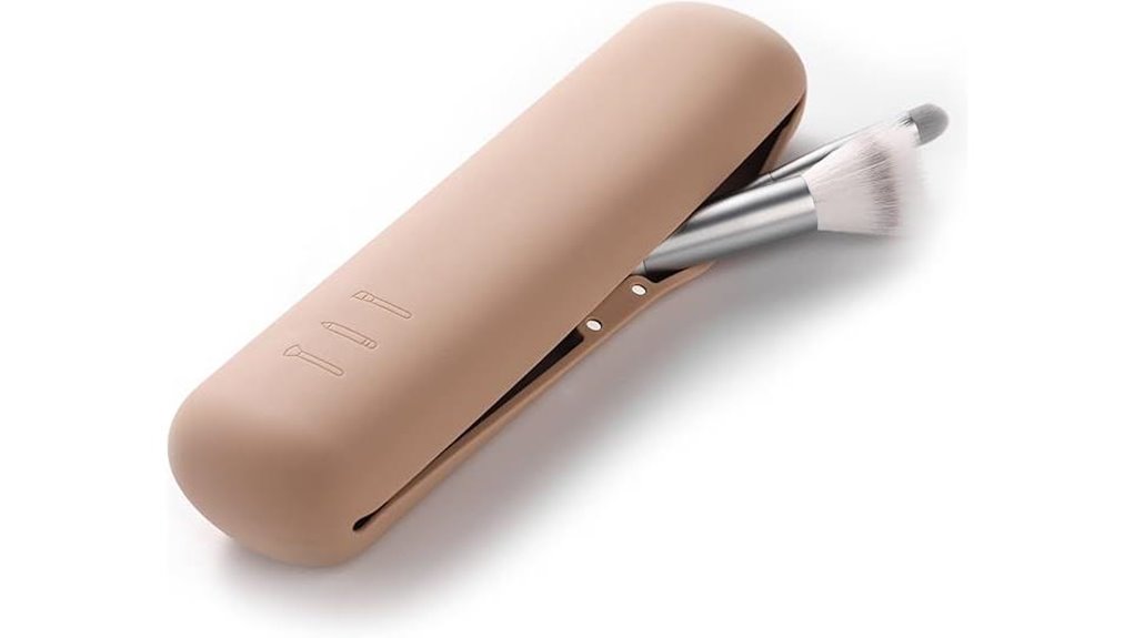 portable magnetic brush holder