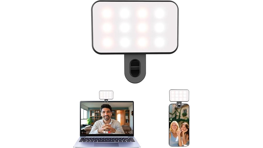 portable mini selfie light