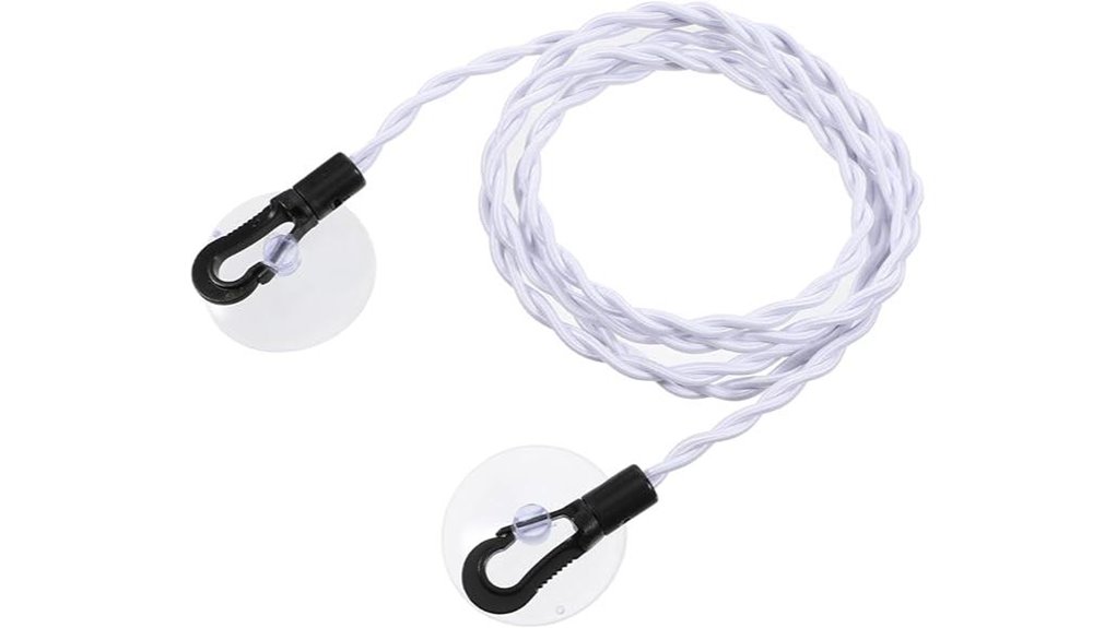 portable retractable clothesline hooks