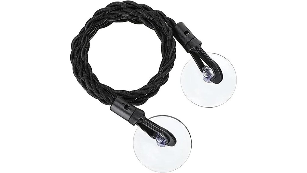 portable retractable suction hooks