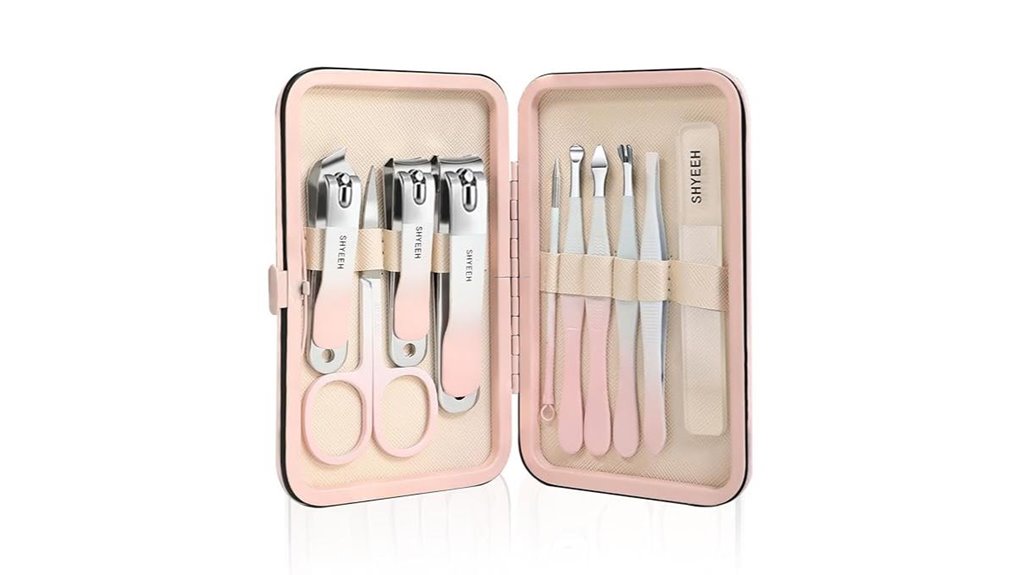 portable ten clipper nail kit