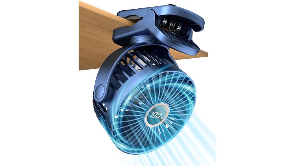 portable three speed mini fan