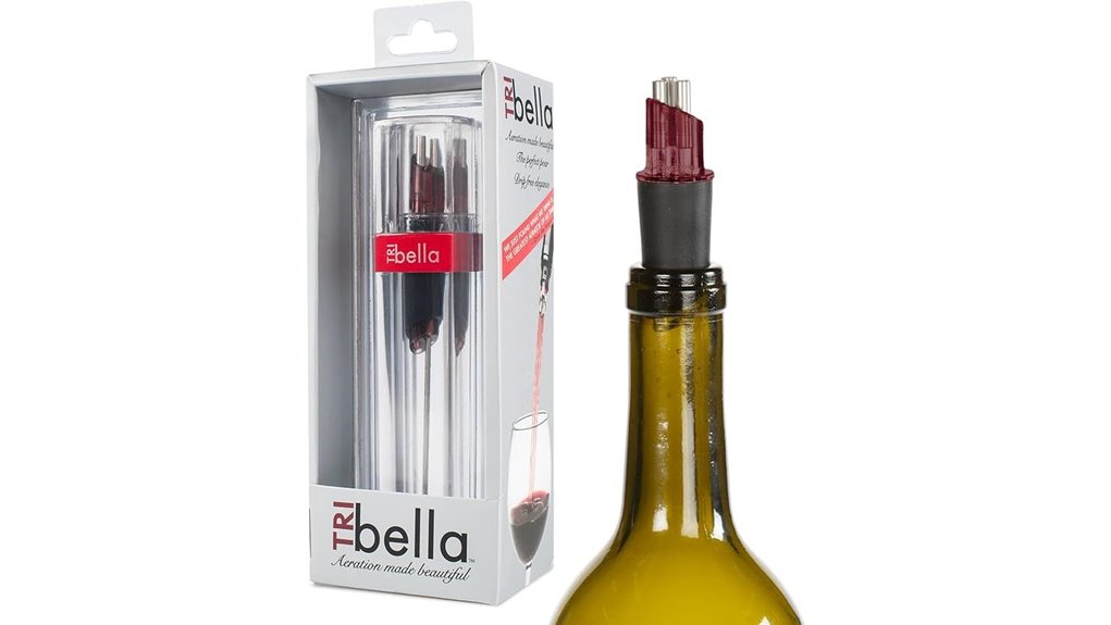 portable three spout no drip aerator