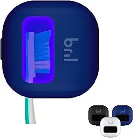 portable uv c toothbrush sanitizer