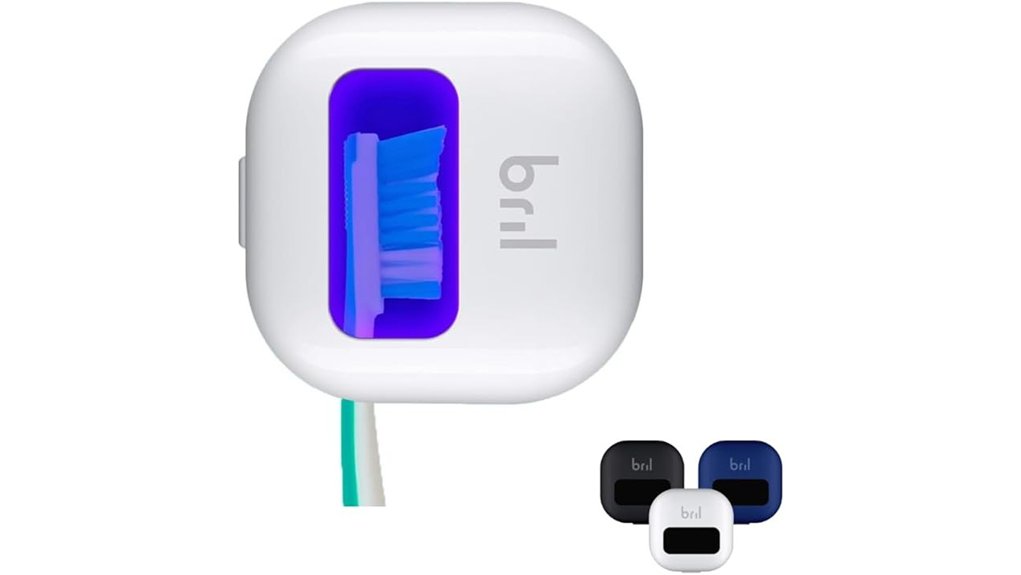 portable uv c toothbrush sanitizer