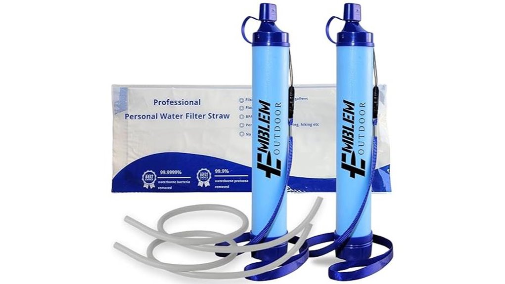 portable water filter straw