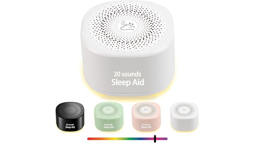 portable white 20 sound machine