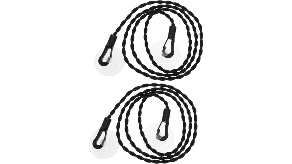 portable windproof suction clothesline