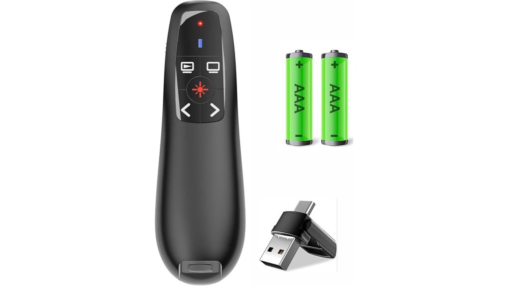 powerpoint wireless volume clicker