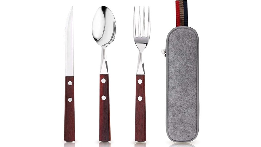 premium reusable stainless utensils