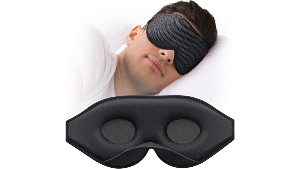 pressure free 3d light mask