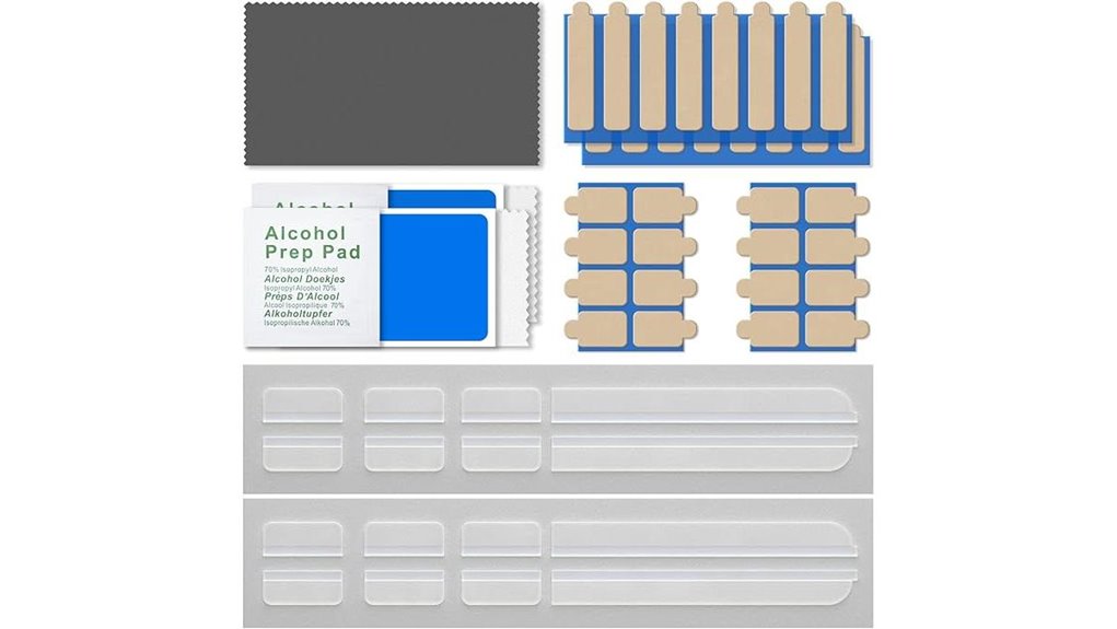 privacy screen adhesive strips