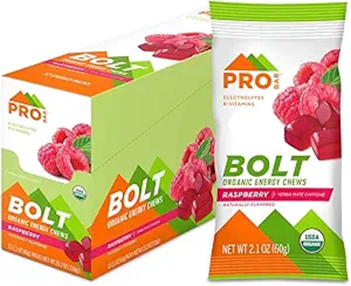 probar organic raspberry chews