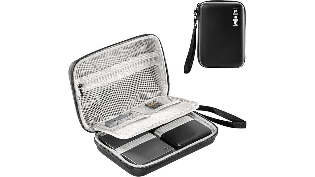 procase portable 2 drive hard