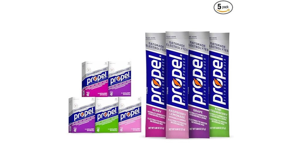 propel 50 unit 4 flavor pack