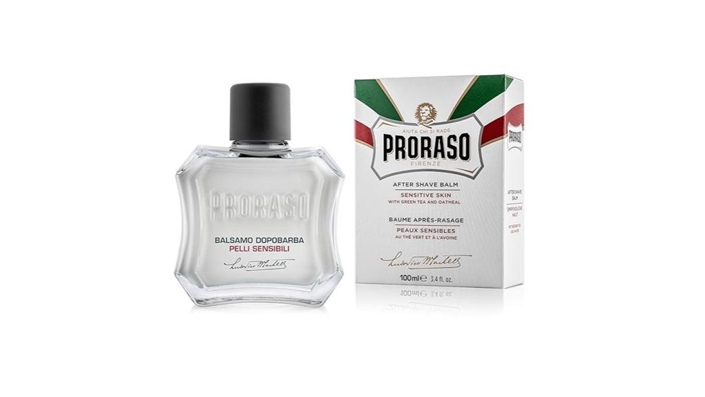 proraso oatmeal tea aftershave