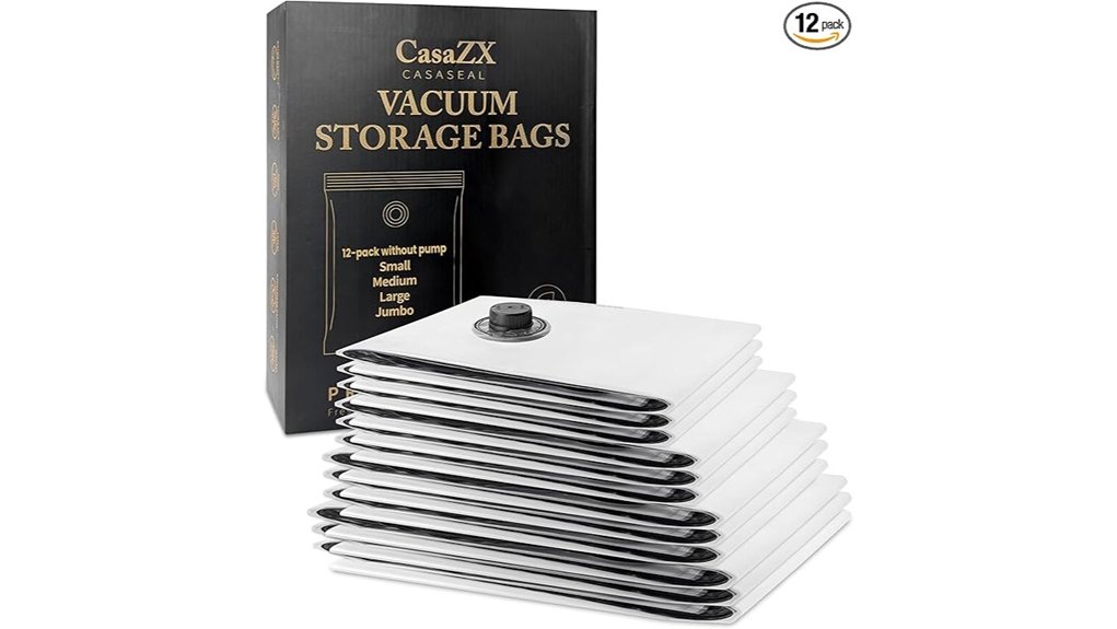 pump free vacuum storage bags