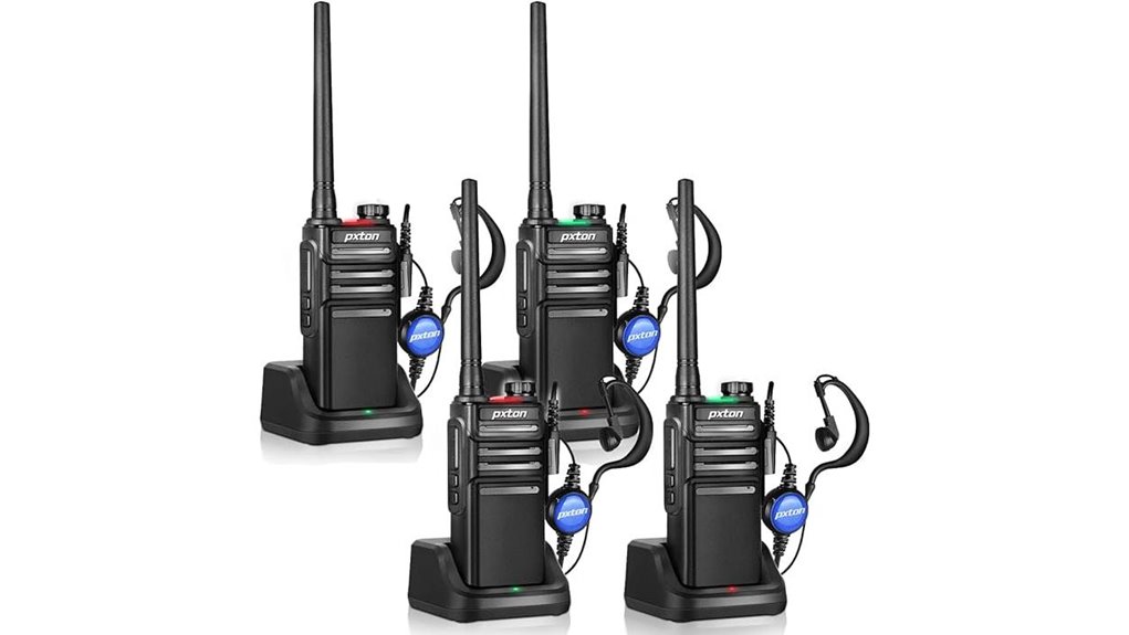 pxton 4 pack waterproof gmrs