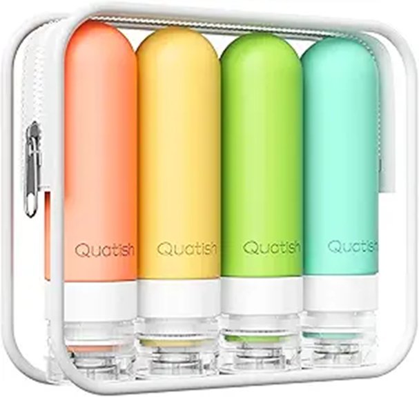 quatish 4 pack tsa leak proof