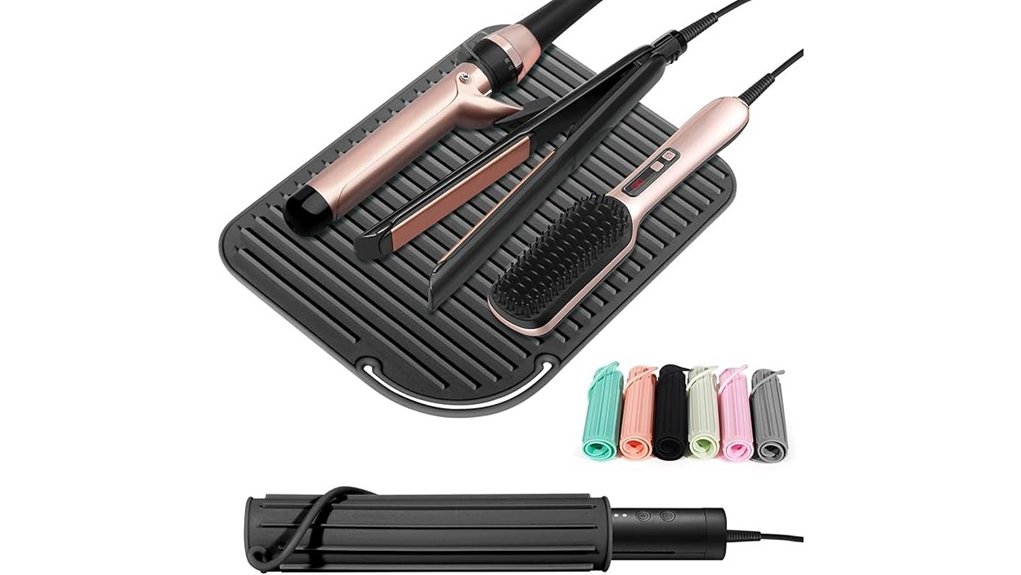 quccefods heat resistant silicone mat