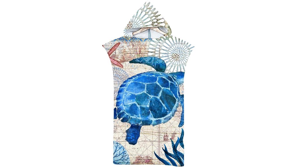 quickdry surf poncho hoodie