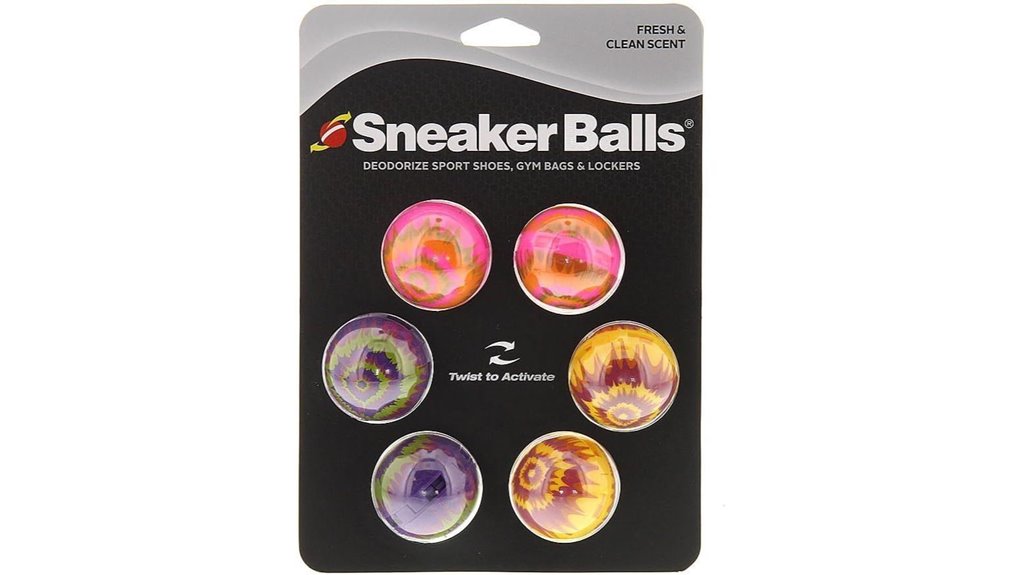 radial tie dye sneaker freshener