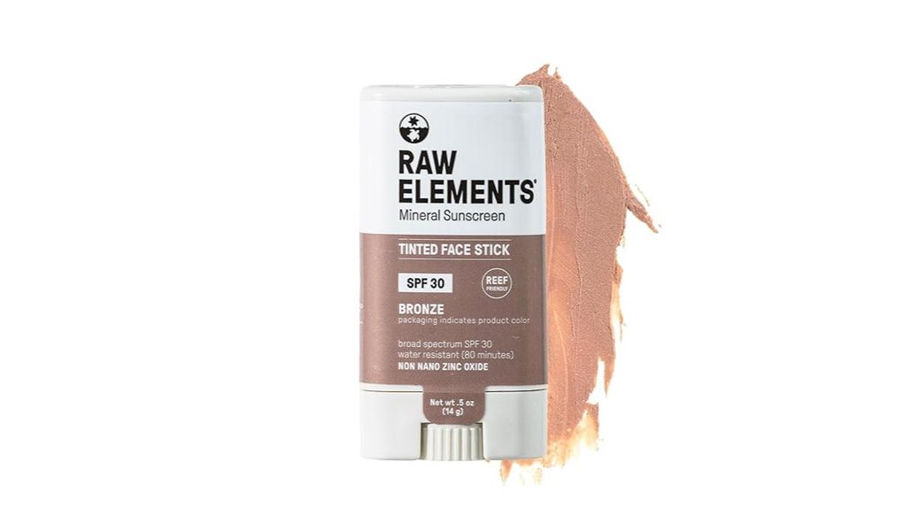 raw spf30 mineral stick