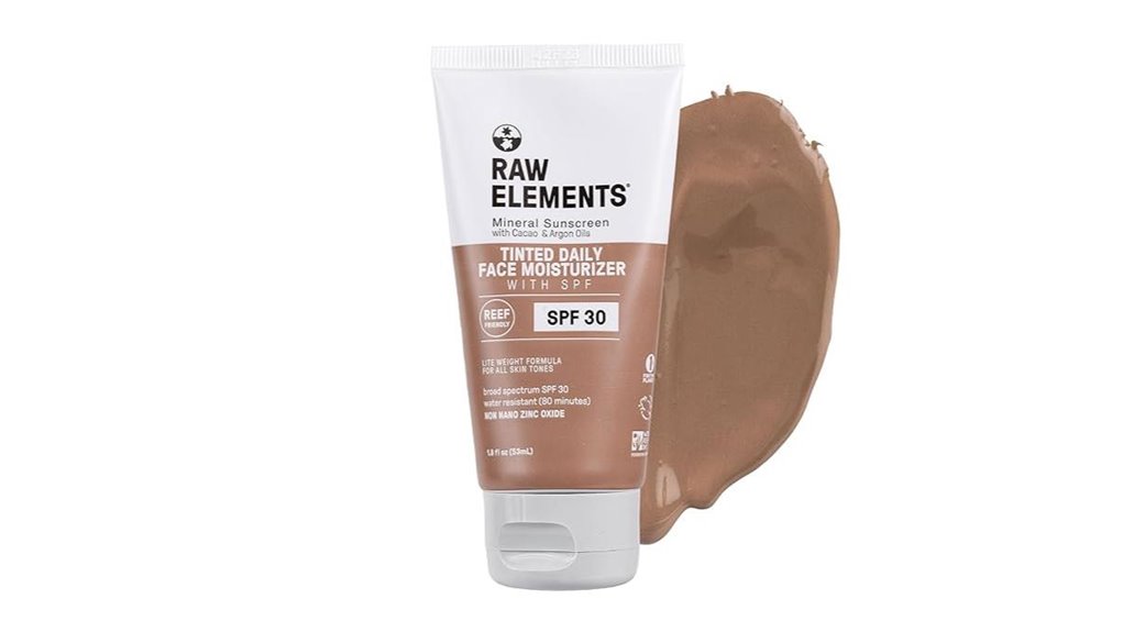 raw tinted mineral spf30
