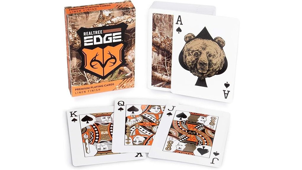 realtree camouflage poker deck