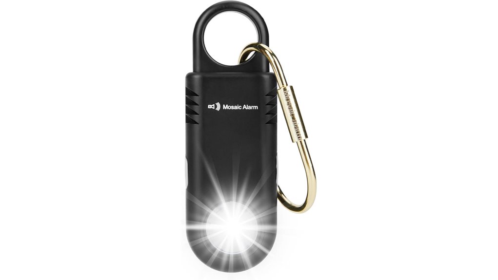 rechargeable 135db strobe alarm