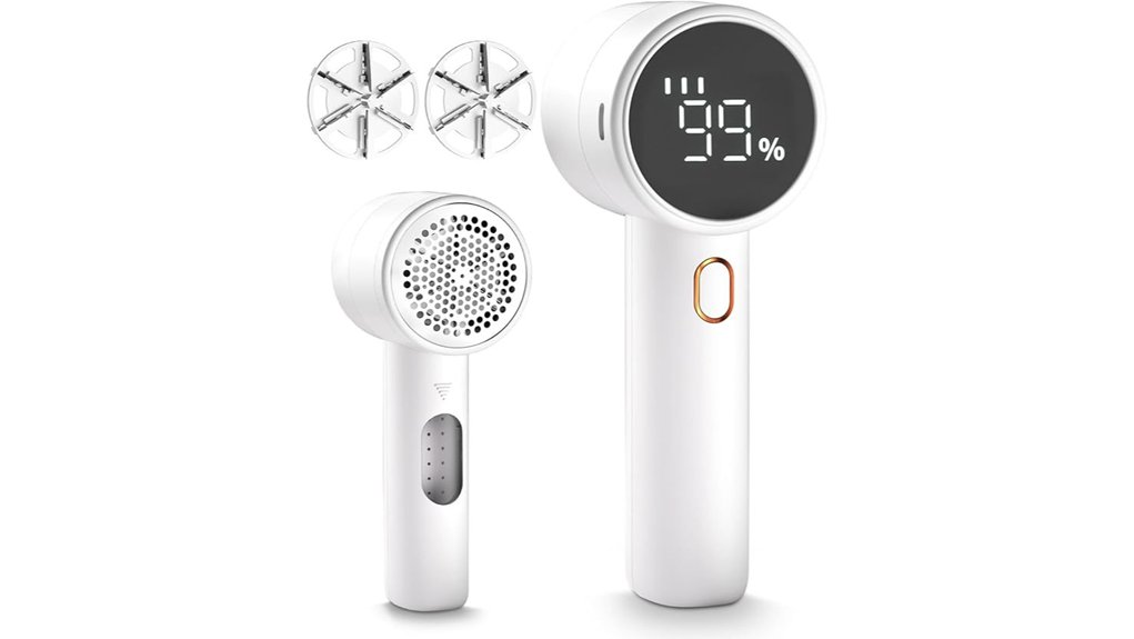 rechargeable 3 speed lint remover