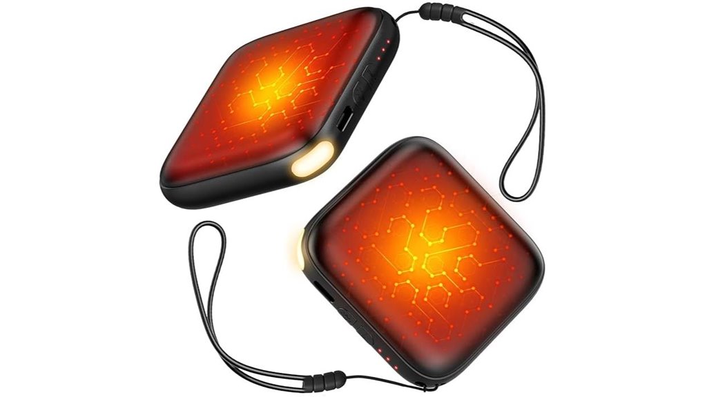 rechargeable 6000mah led handwarmers