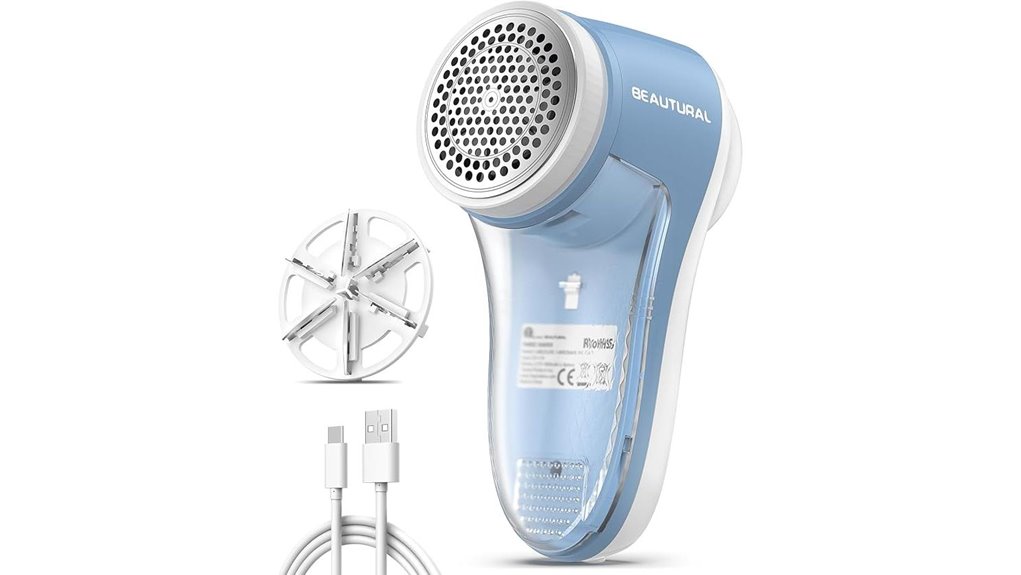 rechargeable fabric lint remover