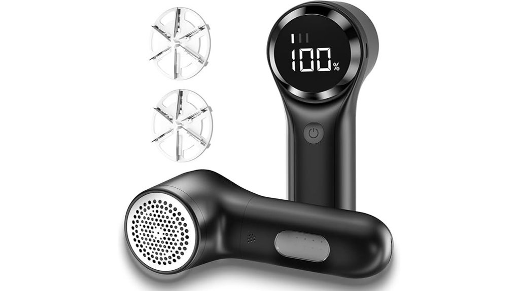 rechargeable fabric shaver upholstery