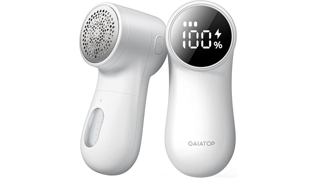 rechargeable gaiatop lint shaver