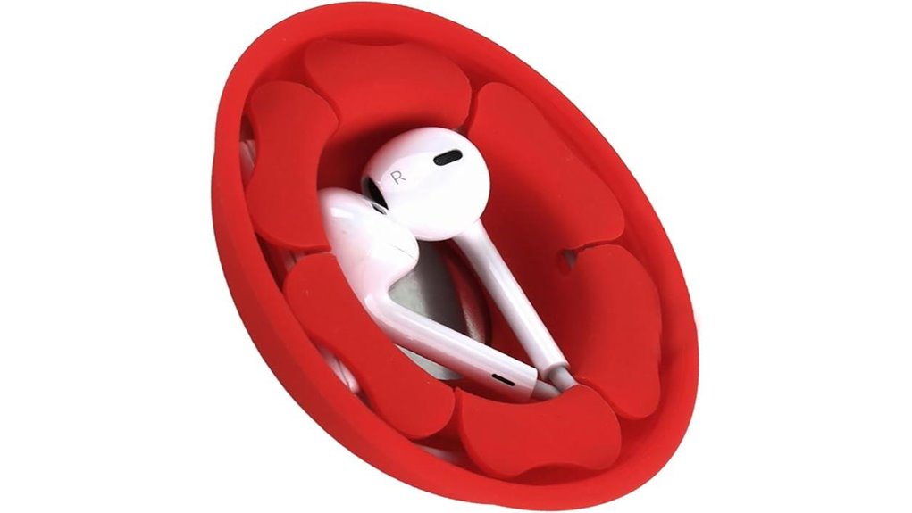 red mairui earbud organizer