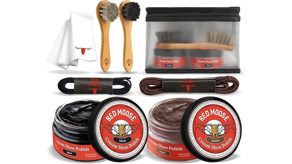 red moose shoe cream