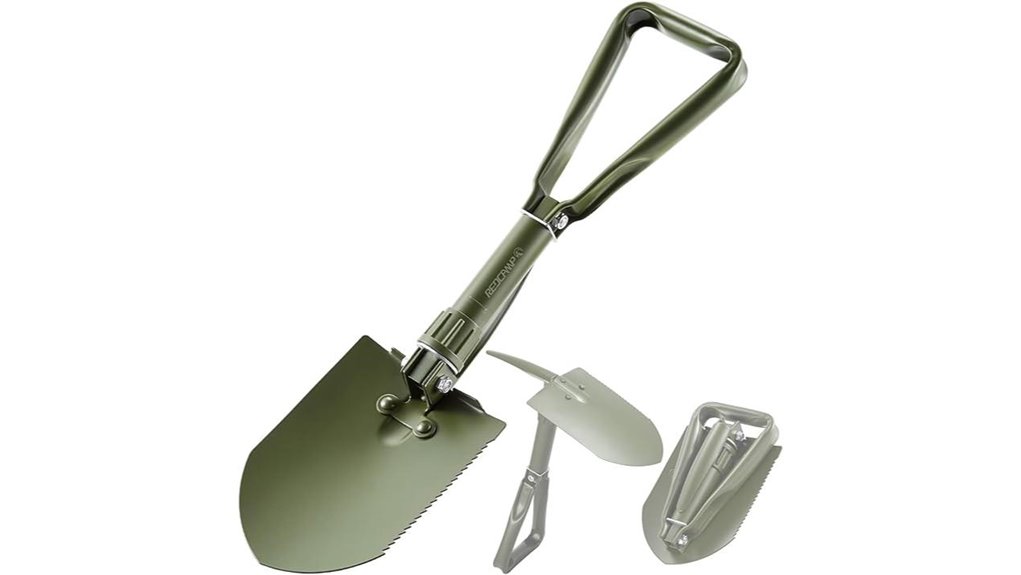 redcamp 23 inch folding shovel