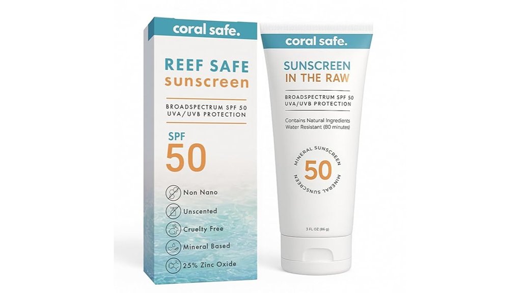 reefsafe mineral spf50 lotion