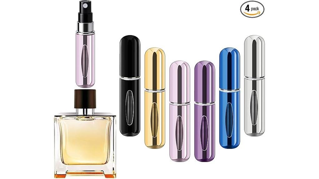 refillable 5ml perfume atomizers
