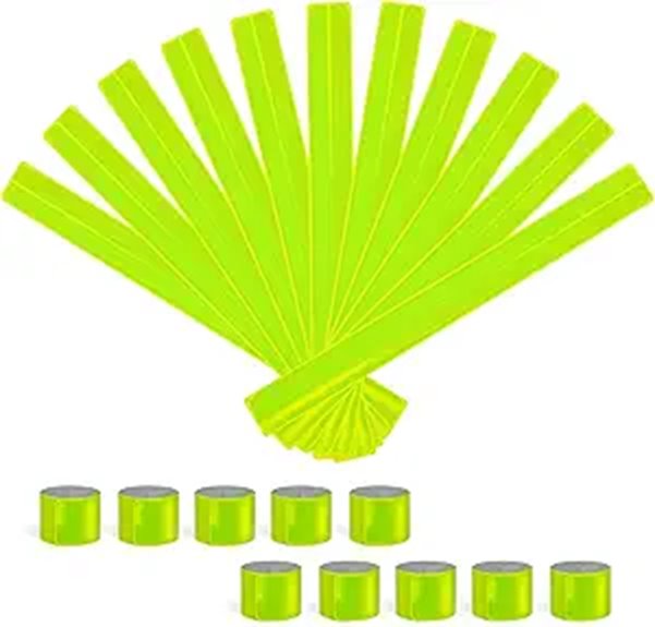 reflective bracelets ensure safety