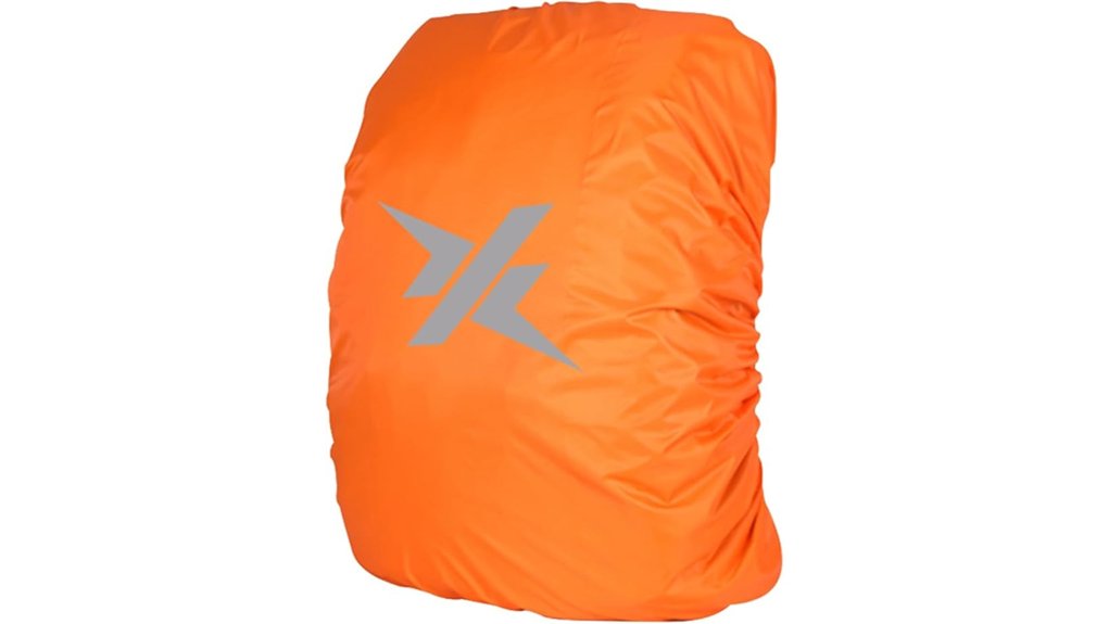 reflective waterproof backpack cover