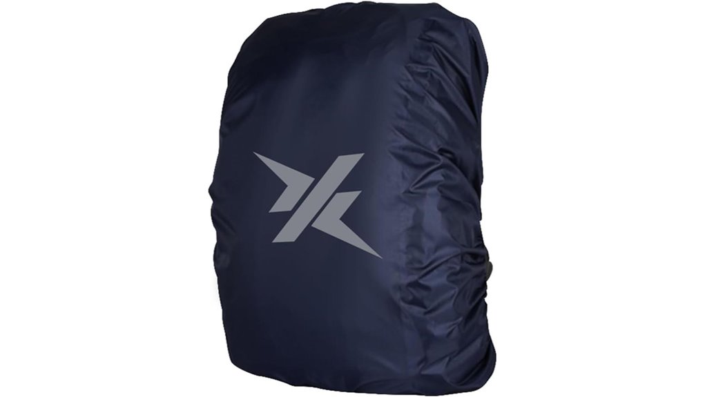 reflective waterproof backpack cover