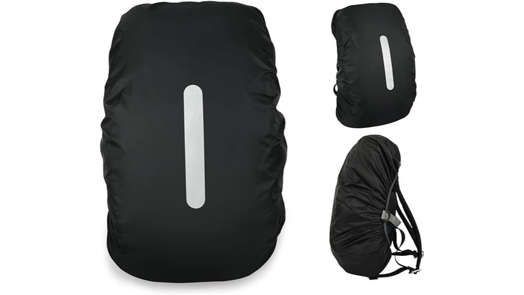 reflective waterproof backpack raincover
