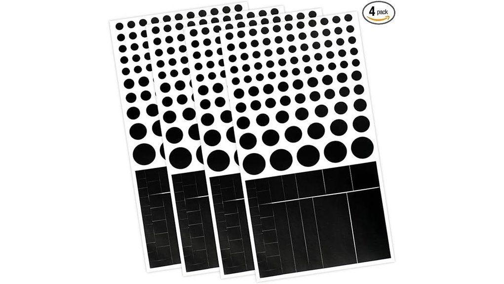 restickable black vinyl covers
