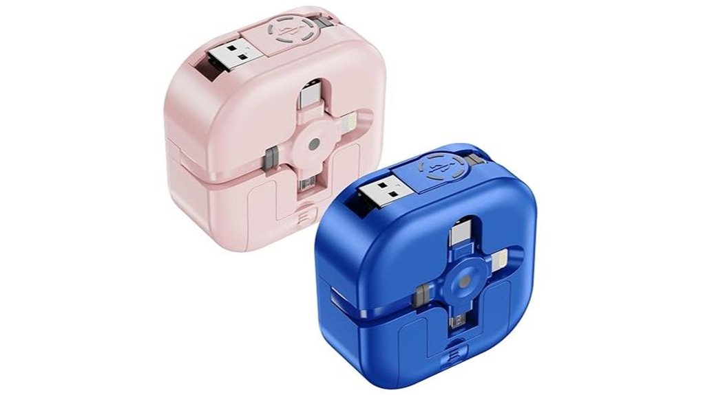 retractable 3 in 1 usb c cable