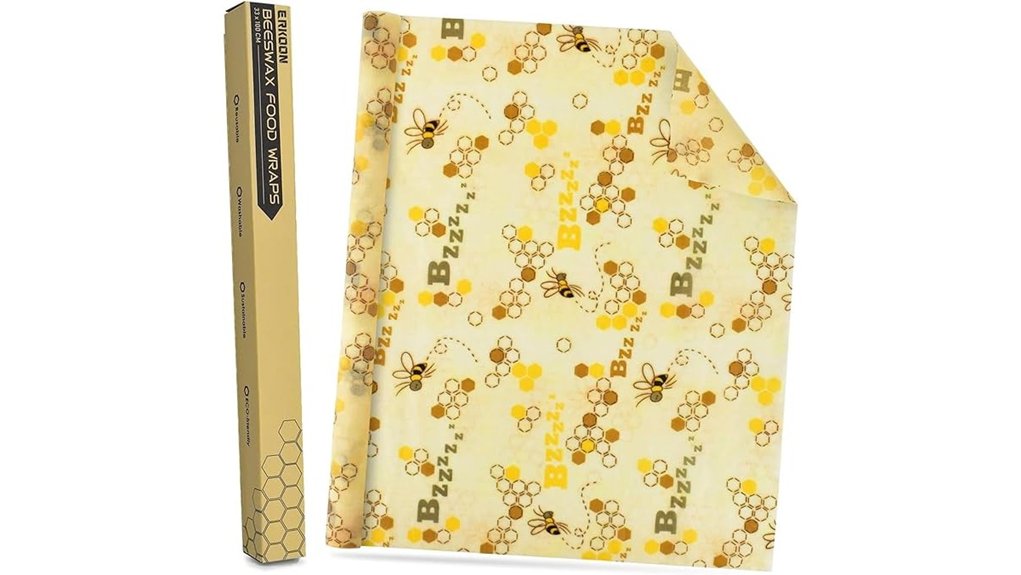 reusable 13x39 beeswax wraps