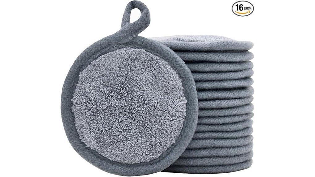 reusable 16 pack microfiber pads