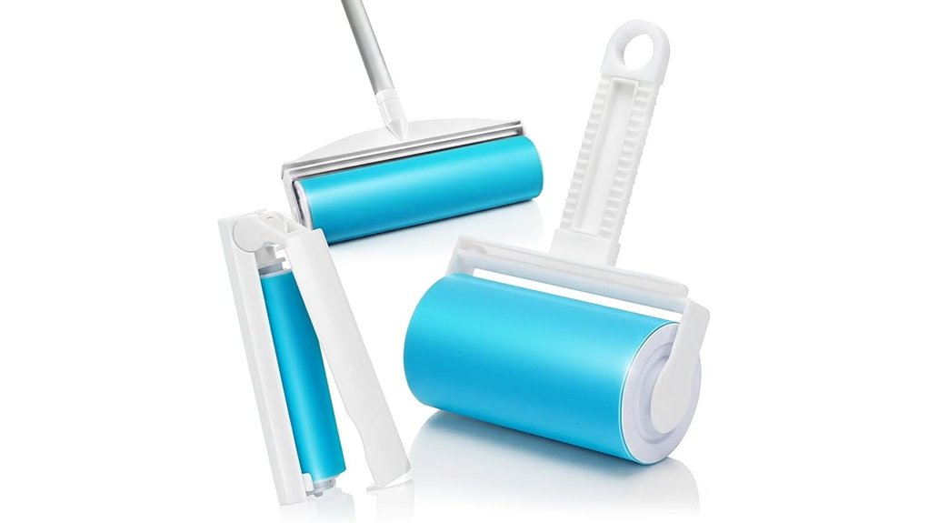 reusable 3 piece lint roller