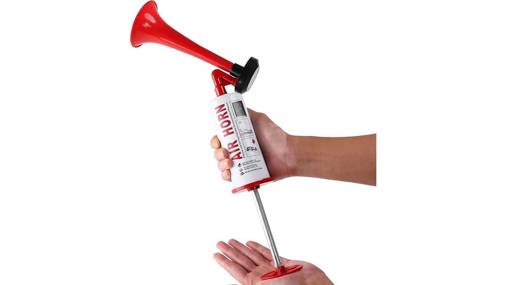 reusable aluminum air horn